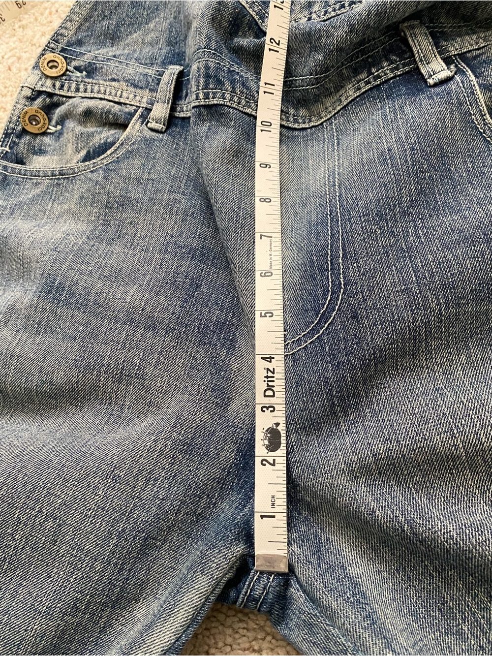 anna-kaci Vintage Style Denim Overalls. M. - Picture 6 of 10